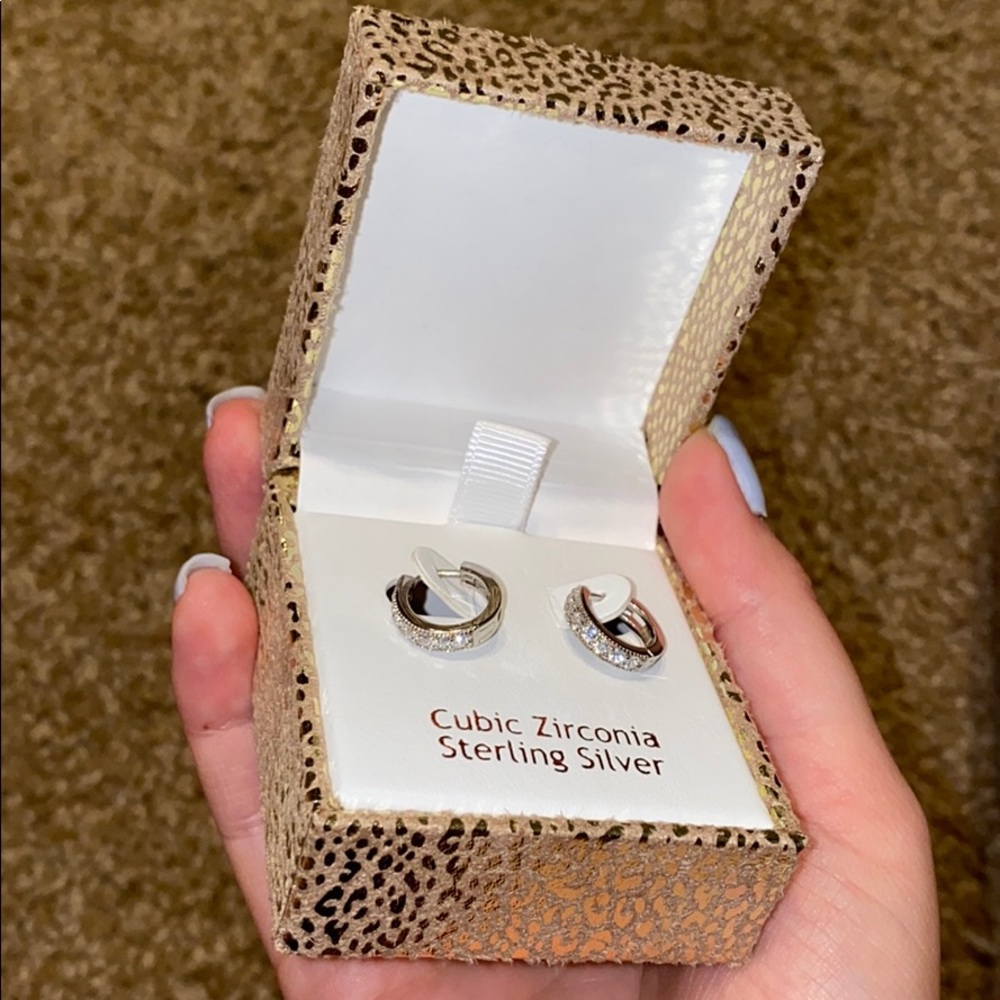 small hoop earrings